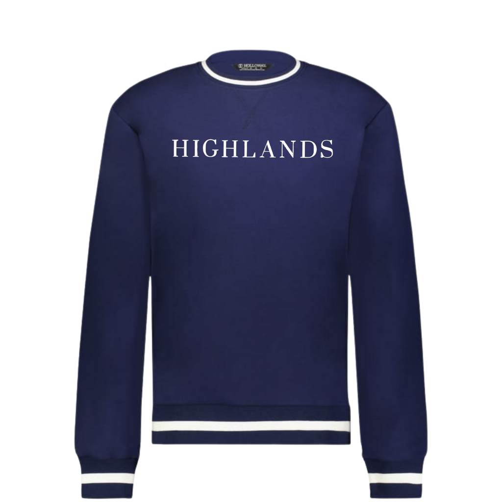 Highlands Embroidered Heritage Prep Crewneck