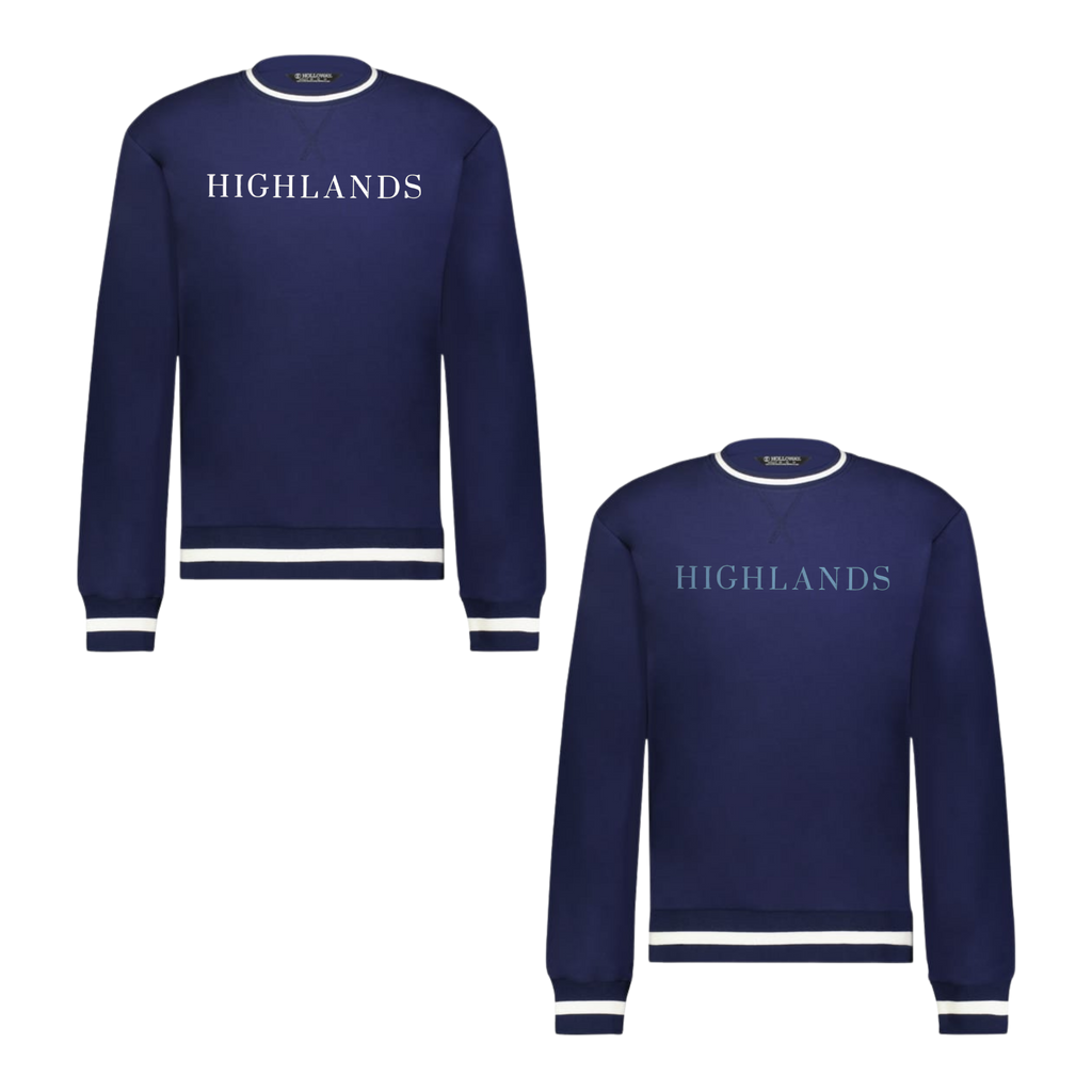 Highlands Embroidered Heritage Prep Crewneck