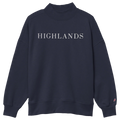 Highlands Embroidered Mockneck