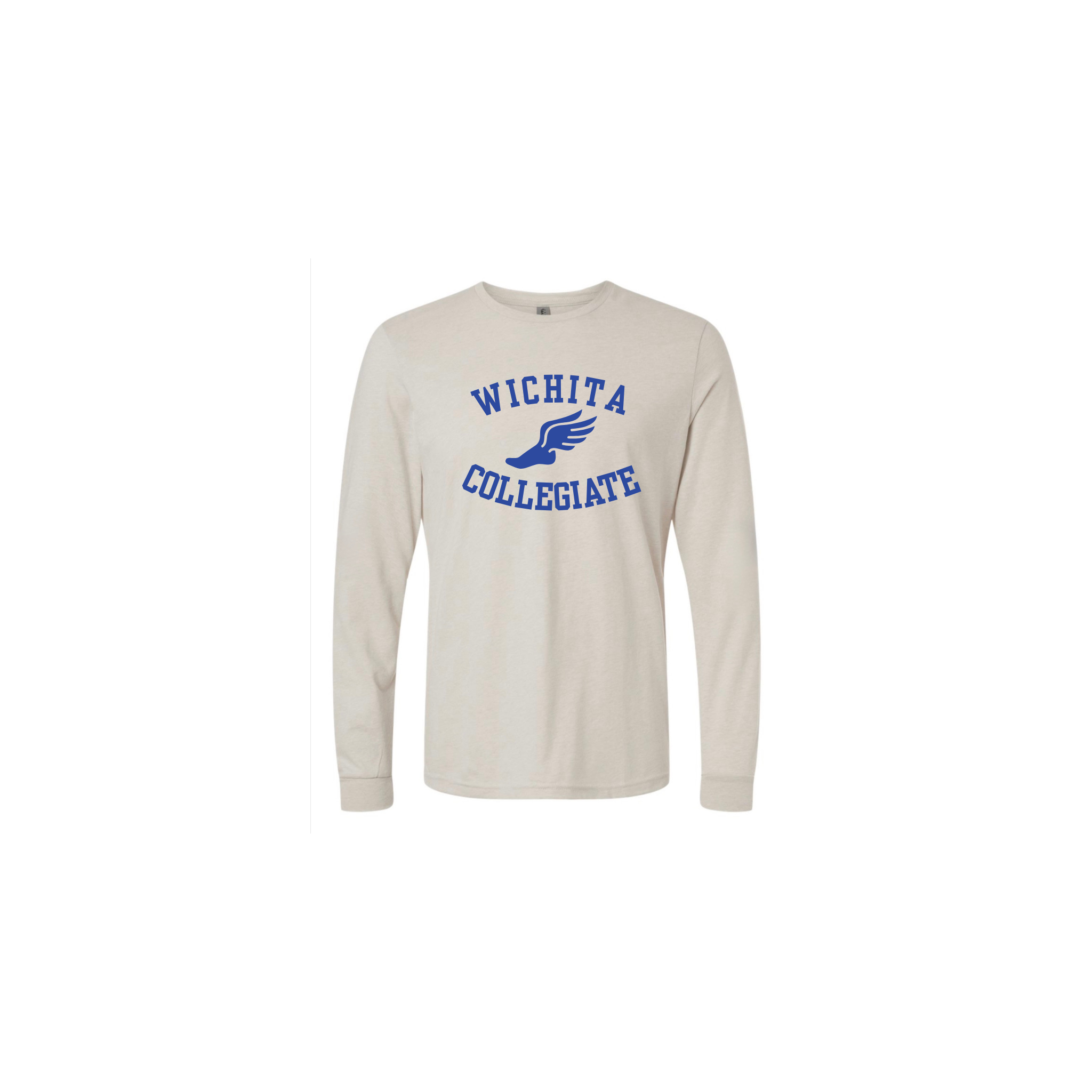 Wichita Collegiate "Winged Foot" Long Sleeve T-Shirt