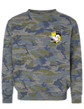 House Crest on Camo Sweatshirt