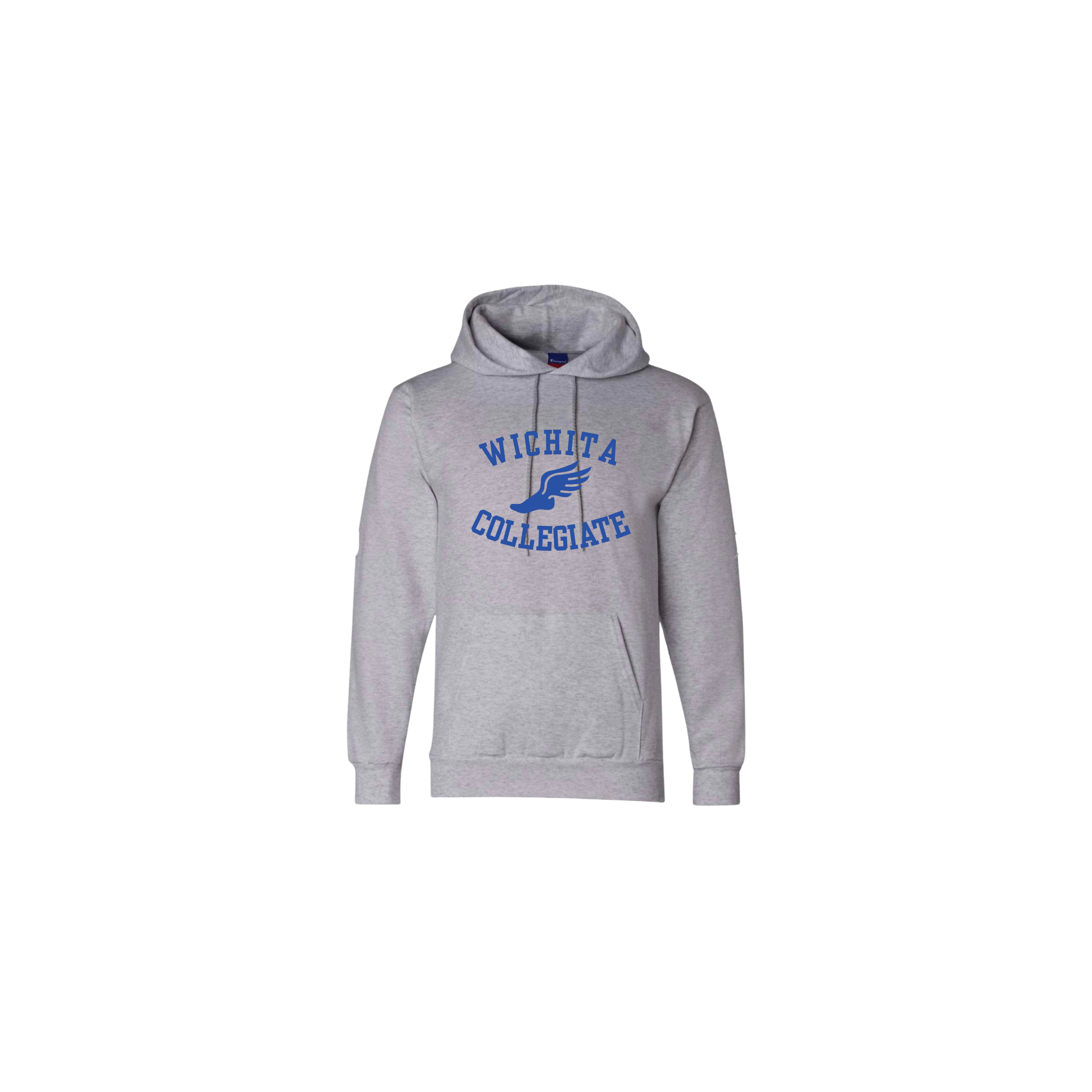 Wichita Collegiate "Winged Foot" Hooded Sweatshirt