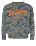 Collegiate Spartans Camo Crewneck