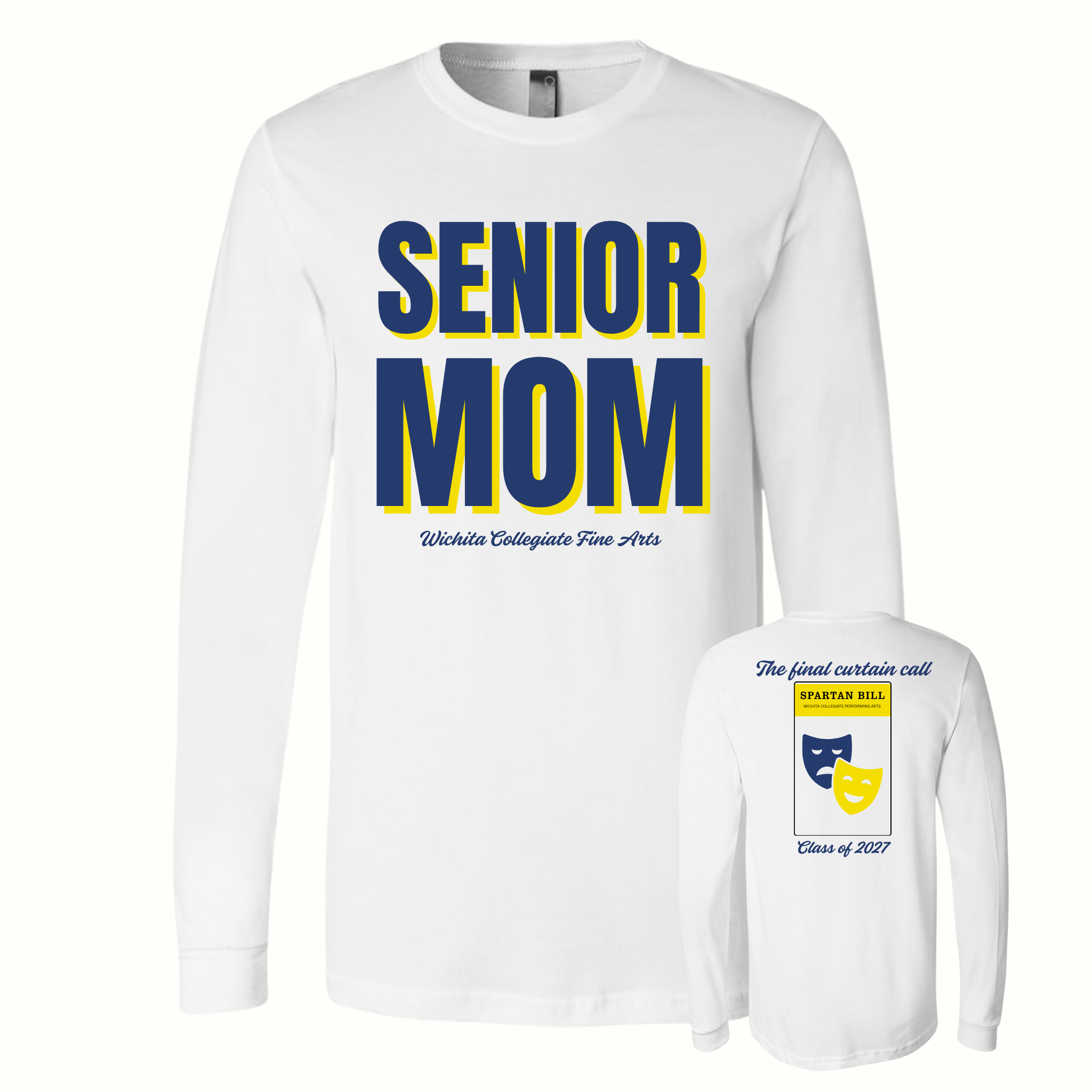 Senior Moms "The Final Curtain" Call LS T-Shirt