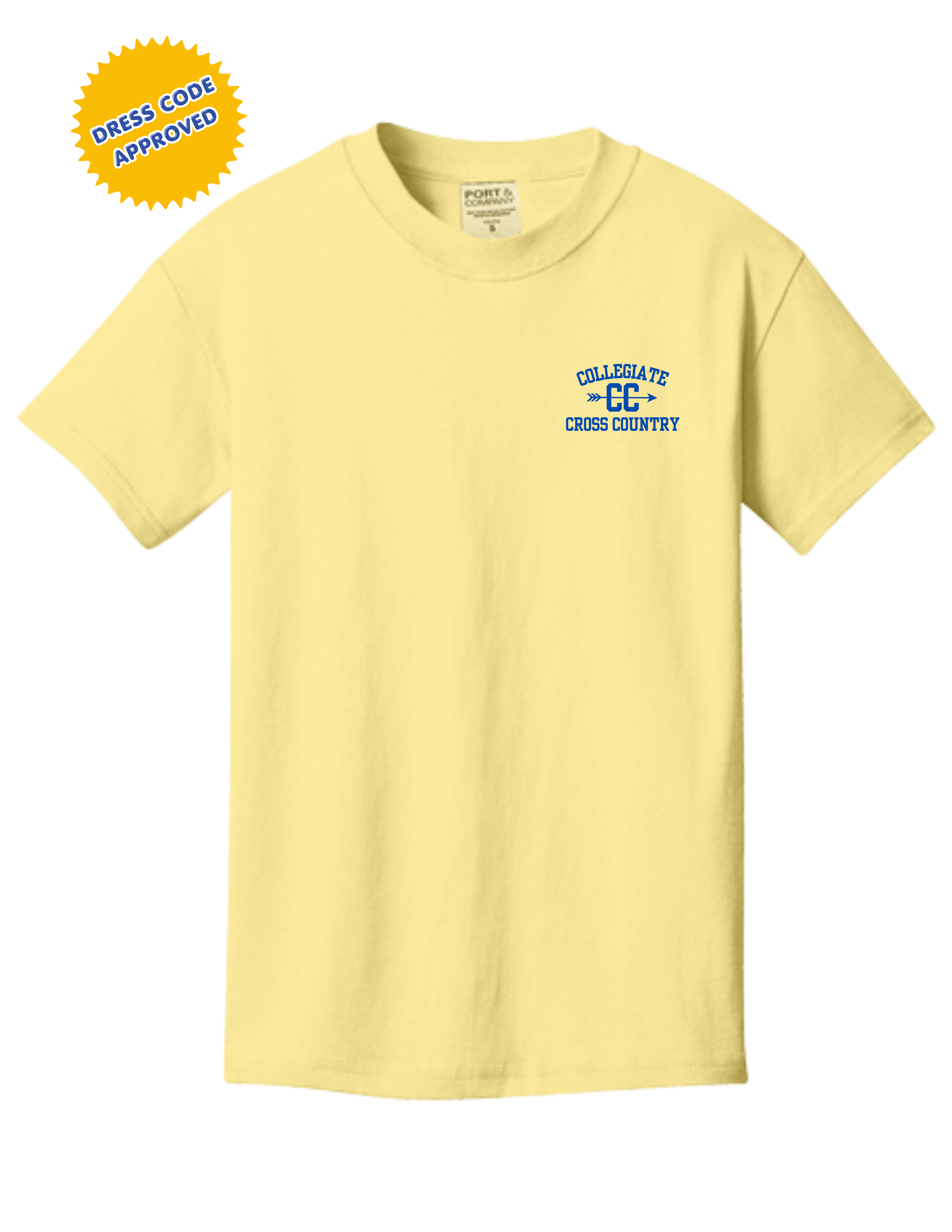 CC Port & Co Beach Wash Garment Dyed T