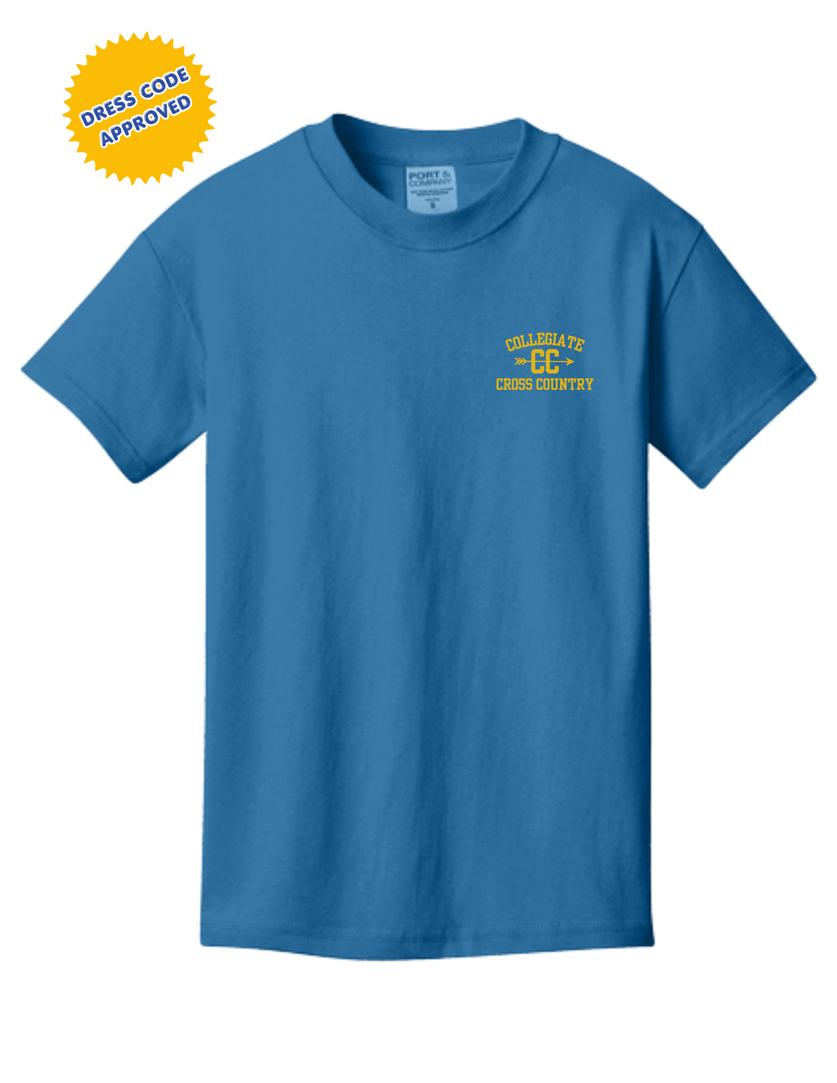 CC Port & Co Beach Wash Garment Dyed T